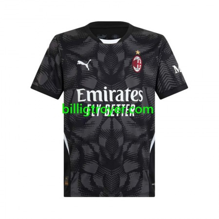 Billige Fotballdrakter AC Milan Keeper Hjemmedraktsett 2024/25 Kortermet
